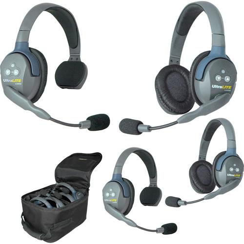 Eartec UL422EU UltraLITE 4-Person Headset System
