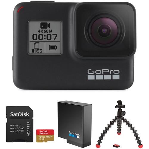 GoPro HERO7 Black Kit with Spare