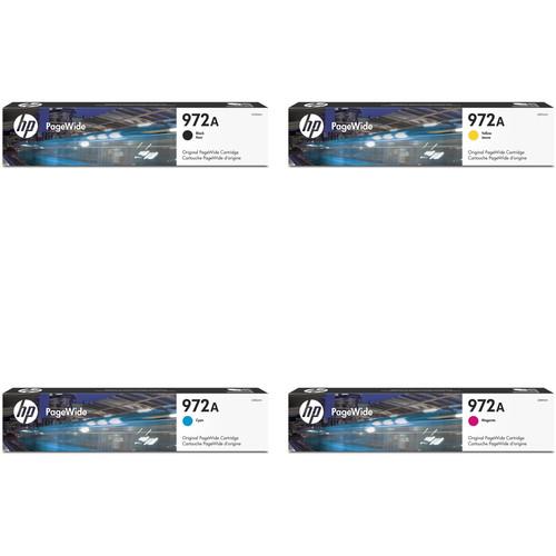 HP 972A Original PageWide 4-Cartridge Kit