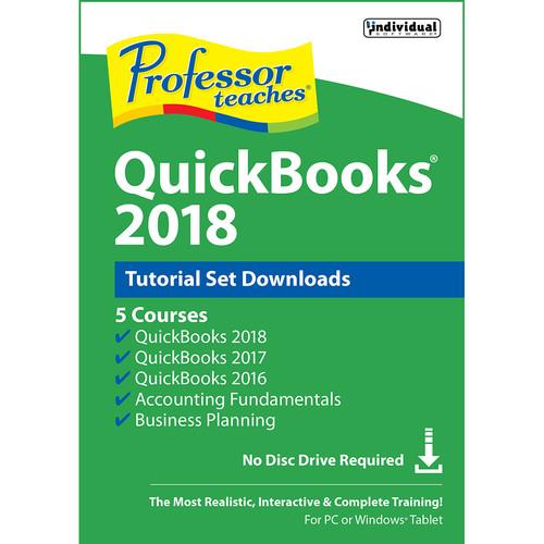 Individual Software Professor Teaches QuickBooks 2018