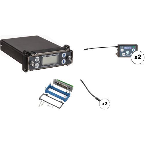 Lectrosonics Dual Wireless, Slot-Mount ENG Wireless Microphone Kit