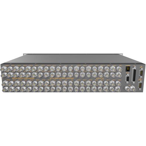 Matrix Switch MSC-V1664 16 x 64 Composite Analog Video Router with Status Panel, Matrix, Switch, MSC-V1664, 16, x, 64, Composite, Analog, Video, Router, with, Status, Panel