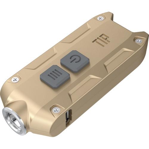 Nitecore TIP Rechargeable Metal Keyring Flashlight