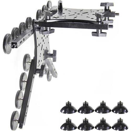 RigWheels RigMount XL Camera Mounting Platform with Sidecar and Hostess Tray