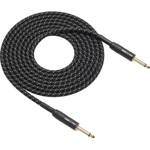 Samson Tourtek Pro TPIW Series Woven Fabric 1 4" Male to 1 4" Male Instrument Cable