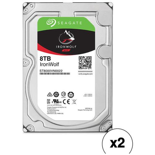 Seagate 8TB IronWolf 7200 rpm SATA III 3.5" Internal NAS HDD