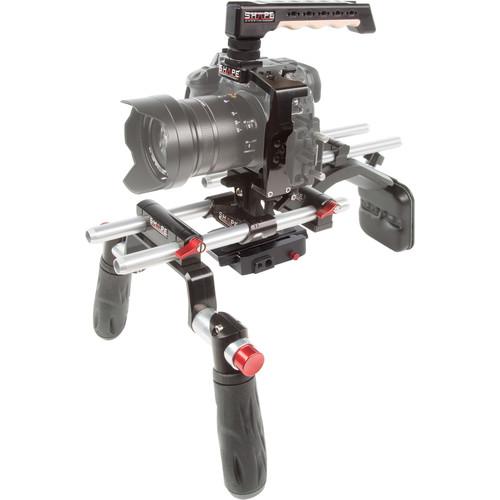 SHAPE Panasonic GH5 Cage with Offset Shoulder Mount System
