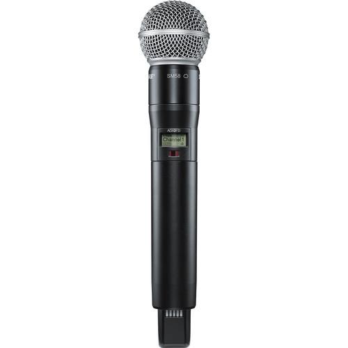 Shure ADX2FD SM58 ShowLink-Enabled Frequency Diversity Handheld Transmitter