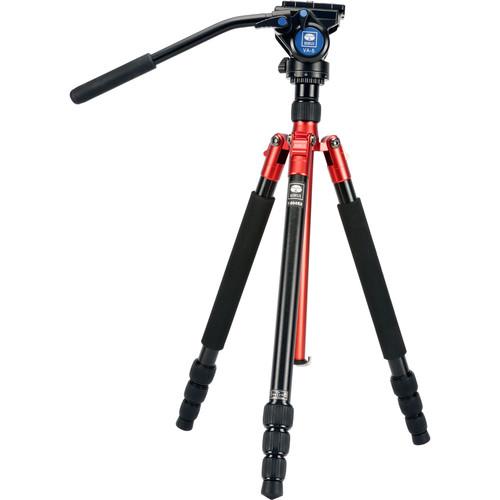 Sirui Aluminum Travel Video Tripod Kit