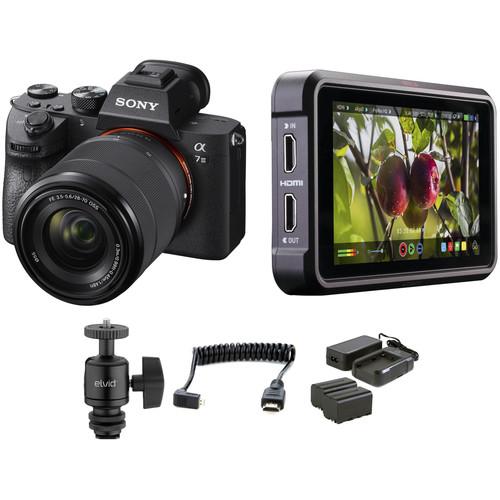 Sony Alpha a7 III Mirrorless Digital Camera with 28-70mm Lens HDR Filmmaker Kit