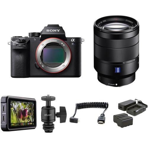 Sony Alpha a7S II Mirrorless Digital Camera with 24-70mm f 4 Lens HDR Filmmaker Kit
