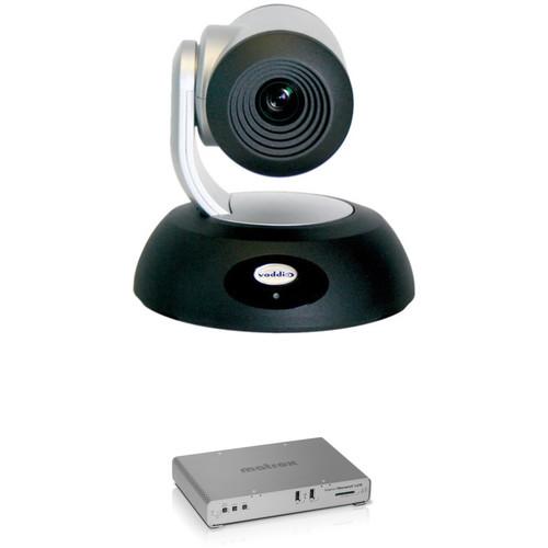 Vaddio RoboSHOT 12 HD-SDI PTZ Camera with Monarch LCS Lecture Capture Appliance Kit