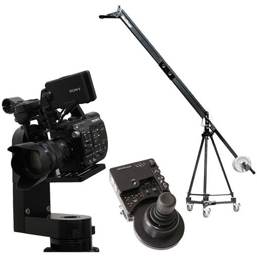 VariZoom VZQJ-CPM4 QuickJib Camera Crane & CinemaPro Micro K4 Remote Head System