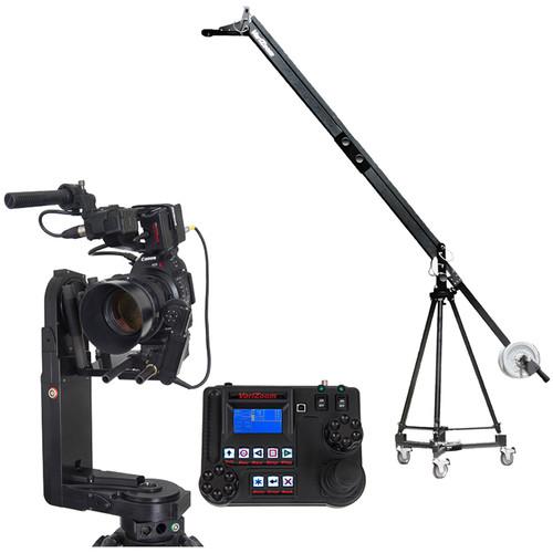 VariZoom VZQJ2K-CPJ3 QuickJib Camera Crane & CinemaPro Jr K3 Remote Head System