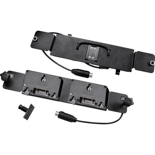 VELVETlight Double Gold Mount Battery Plate for VELVET Light 2 LED Light