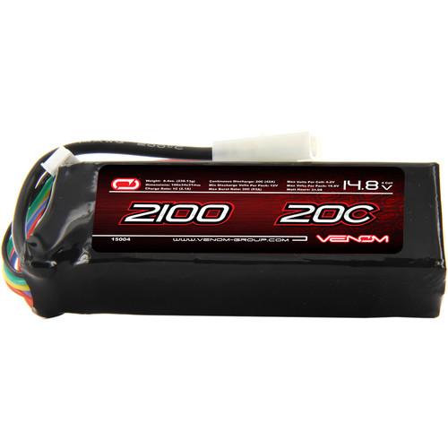 Venom Group Venom 20C 4S 2100mAh 14.8V Starter Box Lipo Battery With Tamiya Plug