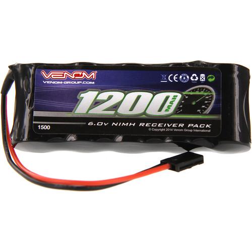 Venom Group Venom 6V 1200mAh 5-Cell Flat Receiver NiMH Battery