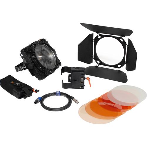Zylight F8-200 Daylight LED Fresnel Single Head ENG Kit with Gold Mount Battery Plate