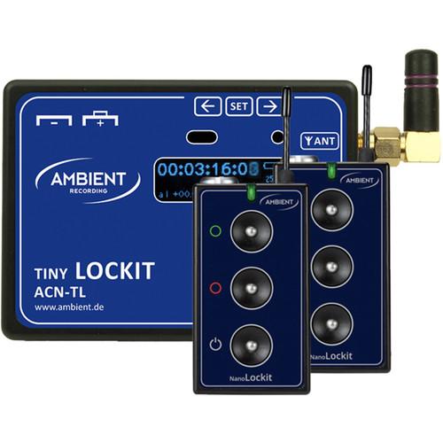Ambient Recording NanoLockit Value Pack 2 with TinyLockit Timecode Generator & Transceiver