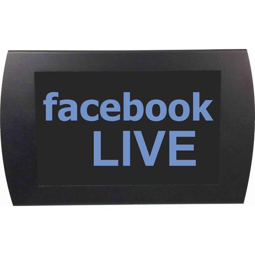 American Recorder facebook LIVE Indicator Sign