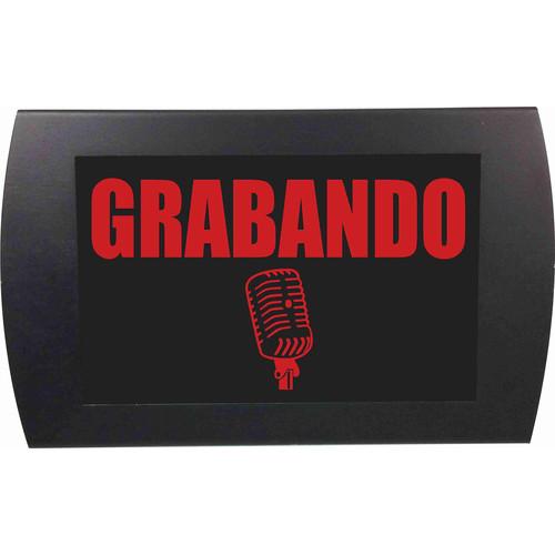 American Recorder RECORDING Indicator Sign with LEDs