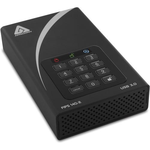 Apricorn 12TB Aegis Padlock DT FIPS 140-2 Level-2 Secure USB 3.0 Desktop Drive