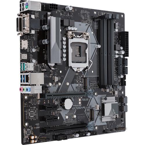 ASUS Prime H370M-Plus CSM LGA 1151 Micro-ATX Motherboard