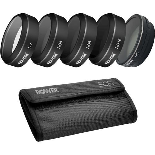 Bower Sky Capture Series Five-Piece Filter Kit for Phantom 4 Pro Phantom 4 Advanced