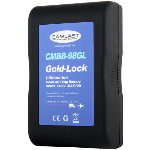 CAMLAST 98Wh 14.8V Gold Mount Battery for Professional Camcorders & VTRs