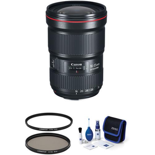 Canon EF 16-35mm f 2.8L III USM Lens with Accessories Kit