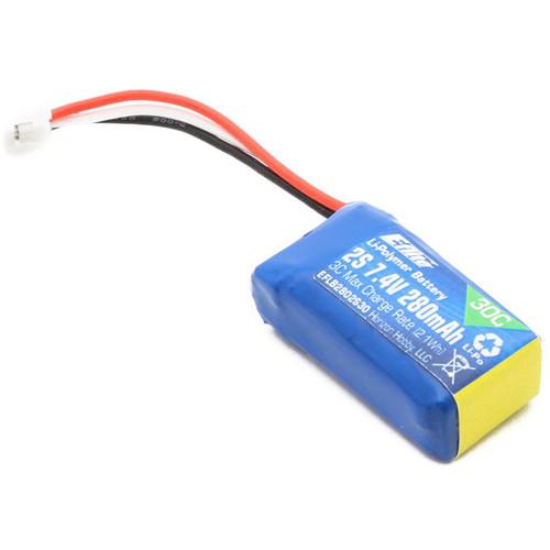 E-flite 280mAh 2S 7.4V LiPo Battery