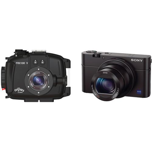 Fantasea Line FRX100 V Underwater Housing and Sony Cyber-shot DSC-RX100 III Digital Camera Kit