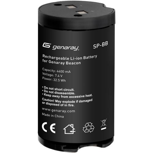 Genaray Battery for Beacon LED Light, Genaray, Battery, Beacon, LED, Light