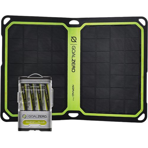 GOAL ZERO Guide 10 Plus and Nomad 7 Plus Solar Kit