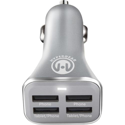 HyperGear 4-Port USB Car Charger