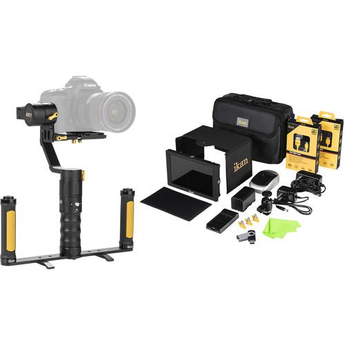 ikan EC1 Beholder 3-Axis Gimbal & DH7 Monitor Kit with Canon LP-E6 Battery