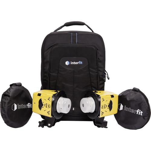 Interfit Badger Unleashed 2-Light Backpack Kit, Interfit, Badger, Unleashed, 2-Light, Backpack, Kit