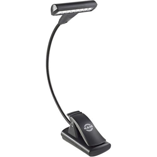 K&M Music Stand Light - T-Head - 8 LED Flexlight