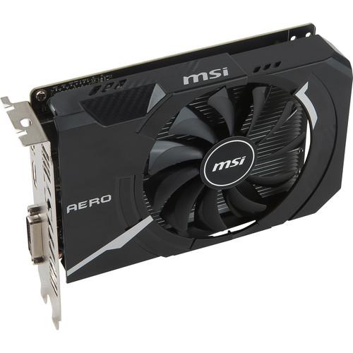MSI GeForce GTX 1050 AERO ITX 2G OC Graphics Card