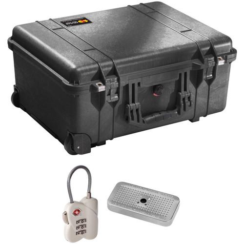 Pelican 1560SC Studio Case with Divider Set, Lid Organizer, TSA Lock, and Desiccant Gel