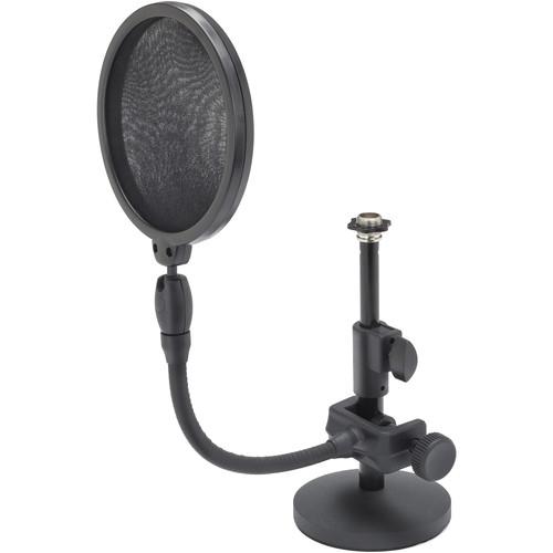 Samson MD2 PS05 Desktop Mic Stand & Pop Filter Bundle