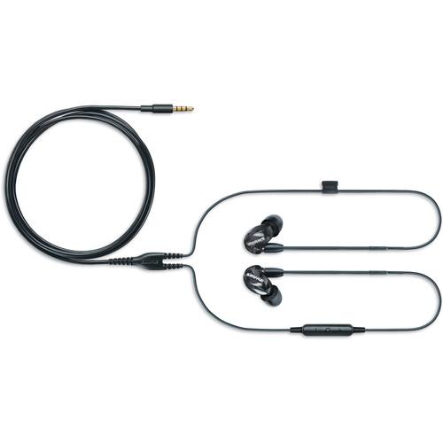 Shure SE215 Sound-Isolating In-Ear Stereo Earphones with 3.5mm Remote and Mic Cable
