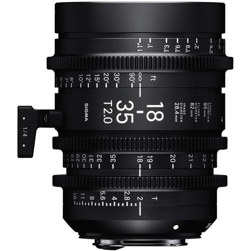 Sigma 18-35mm T2 High-Speed Zoom Lens