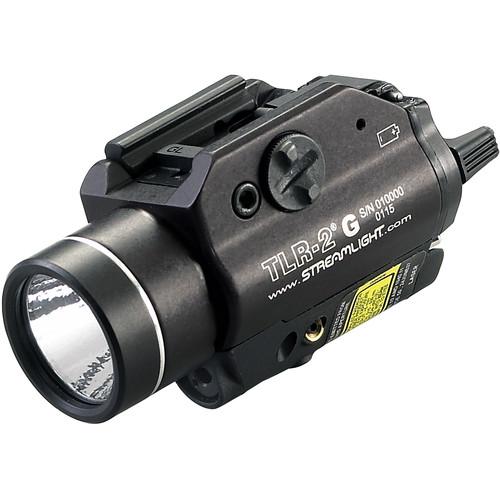 Streamlight TLR-2 G Strobing Rail-Mounted Tactical Light with Green Laser