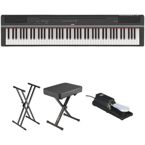 Yamaha P-125 88-Note Digital Piano and Essentials Kit