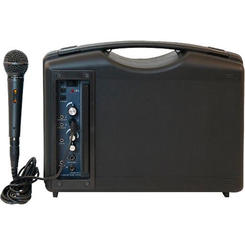 AmpliVox Sound Systems S222A Portable Bluetooth-Enabled PA System with Dynamic Microphone