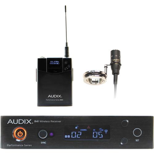 Audix AP41 Performance Series Single-Channel Flute Wireless System with ADX10FLP Miniaturized Condenser Microphone