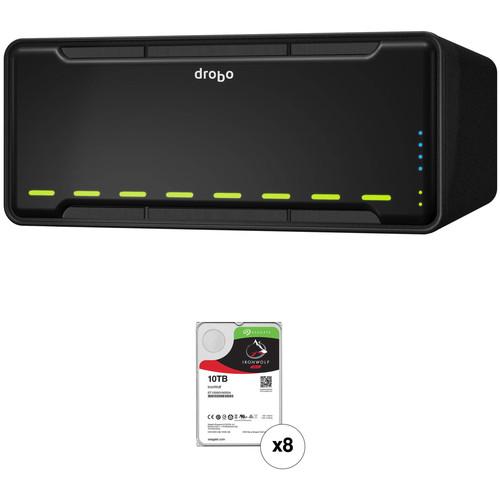 Drobo B810i 80TB 8-Bay iSCSI SAN Enclosure Kit with Seagate NAS Drives