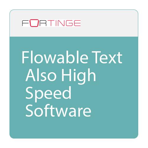 Fortinge ForPrompt Prompter Software