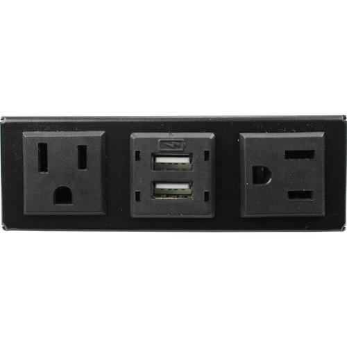 FSR Large Bracket with 2 AC 2 USB Ports for RT6 & T6 Boxes
